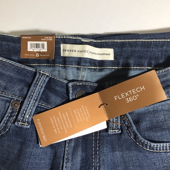 Denver Hayes Men's Athletic Fit FLEXTECH Stretch Jeans - Picture 2 of 5